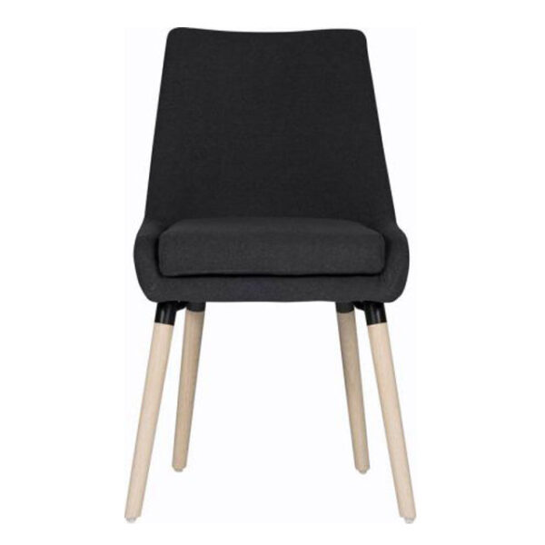 Teknik Office Pack of 2 Welcome Reception Chair in Modern Oak Coloured Legs